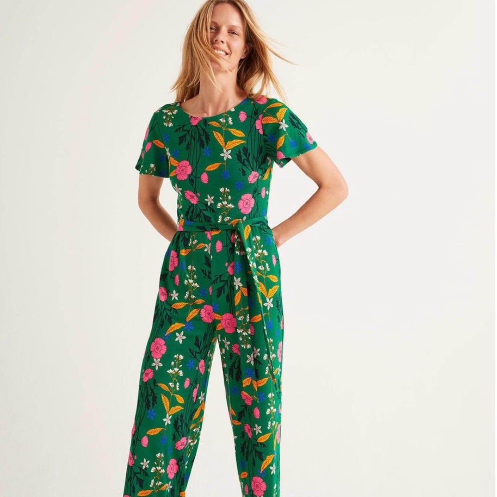 Boden Floral Jumpsuit